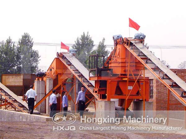 sandstone production line