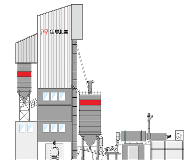 G7 Tower Type Dry Mixed Mortar Mixing Equipment