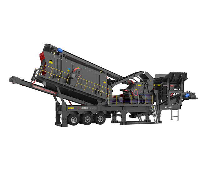 MTF Wheel Type Mobile Crushing And Screening Plant